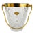 Mid-Century Ice Bucket Crystal Gilded Brass from Val Saint Lambert, 1950s For Sale - Image 8 of 9