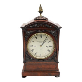 Regency Period Chiming Bracket Clock by Brockbank & Atkins London For Sale