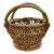 Bamboo & Rattan Hand Woven Basket For Sale