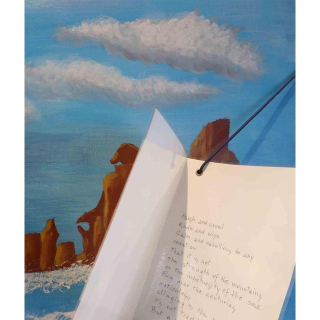 Sardinia is a wonderful painting by the Italian artist Anna Maria Caboni. This painting, combining a figurative seascape...