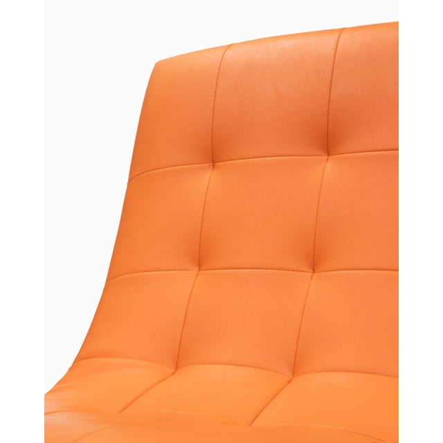 Pair of Vintage Mid Century Scoop Chairs by Milo Baughman For Sale - Image 10 of 11