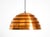 Mid-Century Modern Slatted Pendant Lamp by Hans-Agne Jakobsson for Hans-Agne Jakobsson AB Markaryd, Sweden, 1960s For Sale - Image 3 of 18