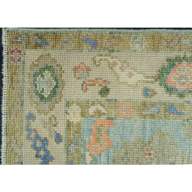 Early 21st Century Turkish Oushak Rug 2'10"x 4'7" #20113 For Sale - Image 5 of 8