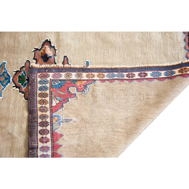 Early 20th Century Afshar Sofreh Rug For Sale - Image 11 of 12