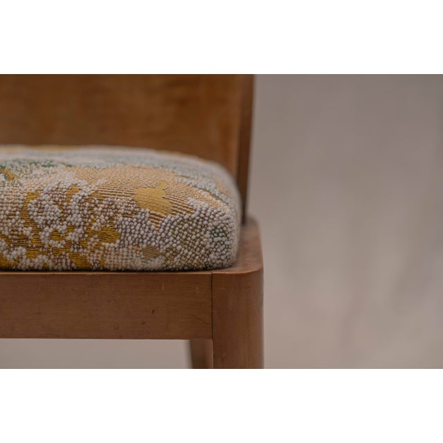 Vintage French Art Deco Side Chair, 1930s For Sale - Image 9 of 13
