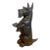 Mid 20th Century Tall Standing Black Scottish Terrier Doorstop For Sale