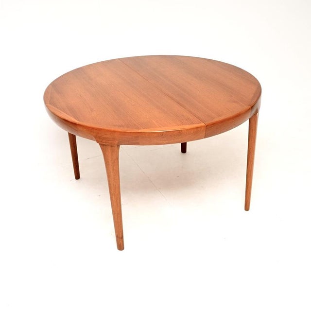 1960s Vintage Danish Teak Extending Dining Table from IB Kofod Larsen, 1960s For Sale - Image 5 of 13