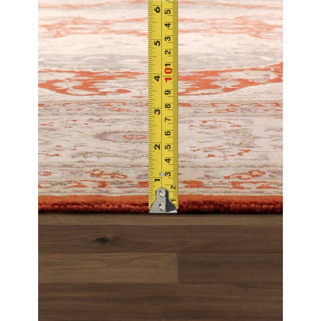 2020s Pasargad Home Baku Multi Silk & Wool Area Rug- 9'11" X 14' 0" For Sale - Image 5 of 6