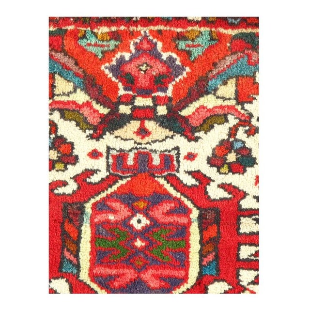 Hand knotted in a village around Hamadan. Hamadan rugs can originate from any one of hundreds of villages across the vast...