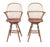 Vintage Pair Windsor Swivel Stools For Sale - Image 9 of 9