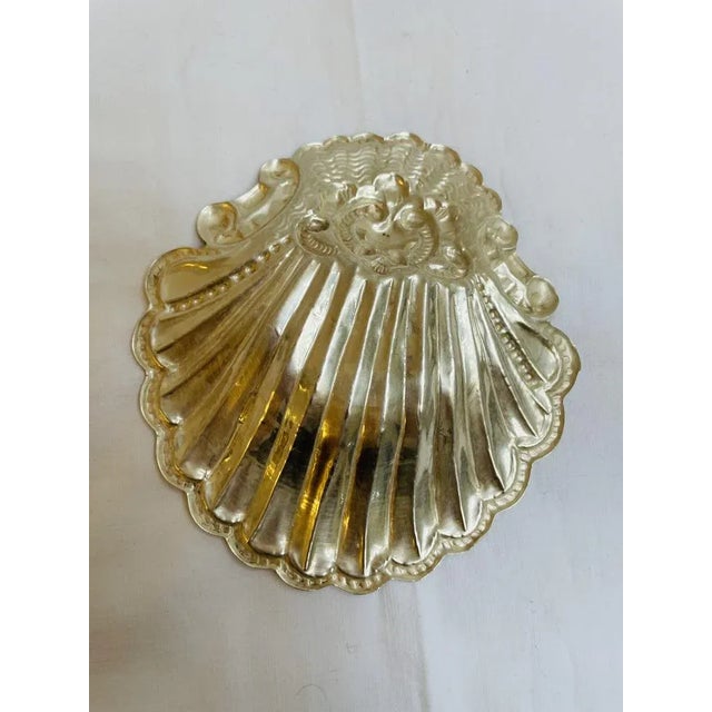 Shell-Shaped Silver Soap Dish, France, 1920s For Sale - Image 6 of 7