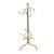 Mid-Century Modern Brass Gentleman's Butler Valet Stand, Circa 1960s–1970s For Sale - Image 4 of 6