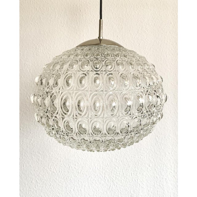 Bubble Glass Pendant Lamp, 1970s For Sale - Image 3 of 10