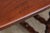 Custom Made Large Walnut Gateleg Drop Leaf Dining Table For Sale - Image 9 of 18