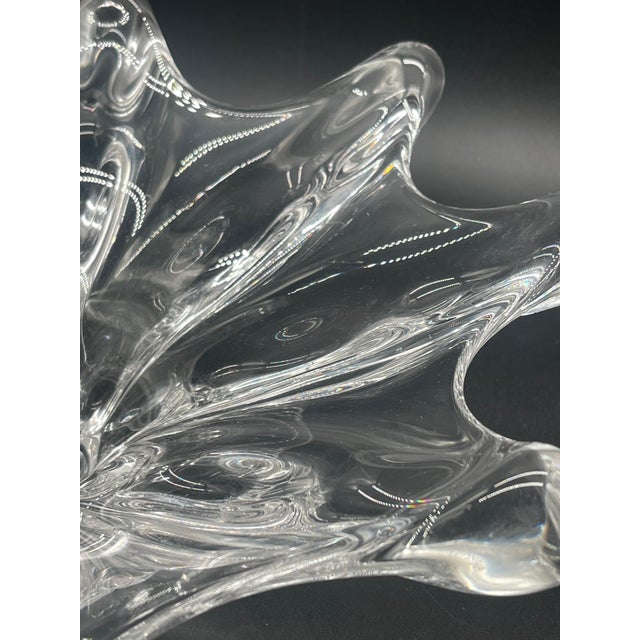 1950s Art Vannes French Crystal Centerpiece For Sale In Phoenix - Image 6 of 10