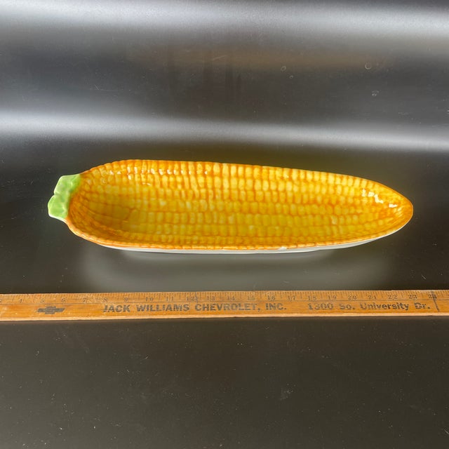 Festive Corn Serving Dish Made in Italy For Sale In Dallas - Image 6 of 8