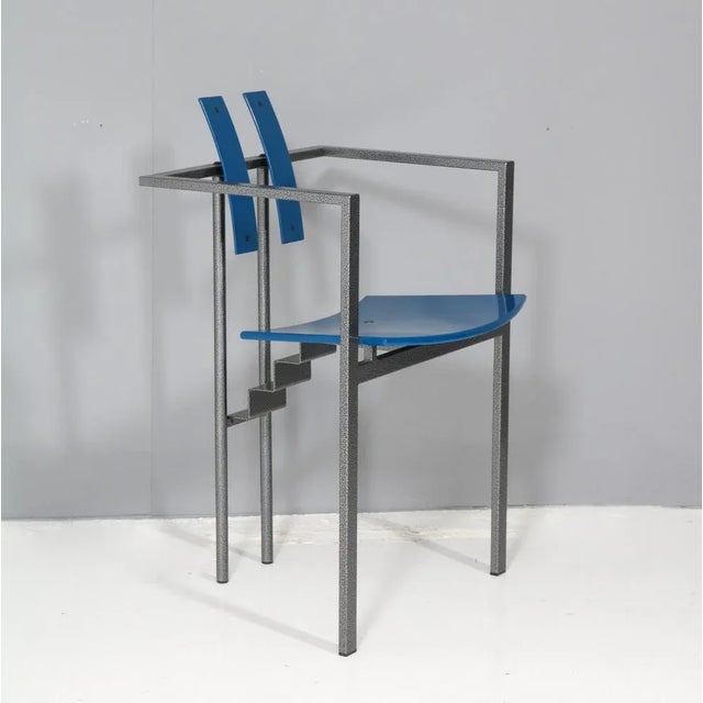 Postmodern Trix Armchair by Karl Friedrich Förster for KKF, 1980s For Sale - Image 6 of 9