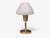 Mid-Century Modern 1950s Mid-Century Modern Ibe-Konst Ystad, Table Lamp, Brass, Opaque Glass For Sale - Image 3 of 12