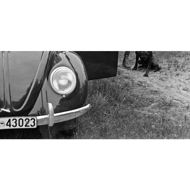 Hunter with Dog and Volkswagen Beetle, Germany 1939, Printed 2021 For Sale - Image 3 of 5