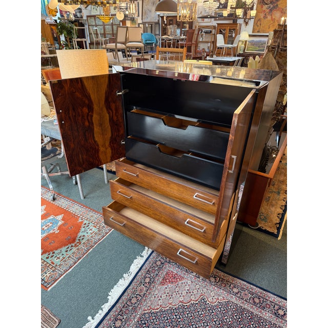 Mid 20th Century Milo Baughman for John Stuart Mid Century Gentleman Dresser For Sale - Image 5 of 12