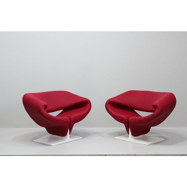Mid-Century Ribbon Chairs by Pierre Paulin for Artifort, 1960s, Set of 2 For Sale - Image 11 of 14