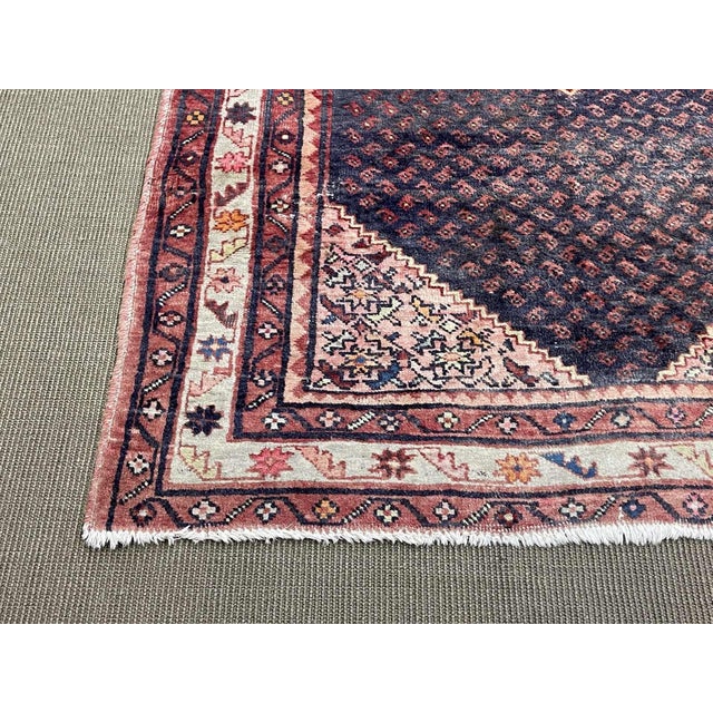 Middle Eastern Handmade Wool Rug For Sale - Image 4 of 11