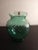 1960s 1960s Fenton Green Optic Vase For Sale - Image 5 of 7