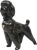 Ceramic Poodle Figurine from Znojmo, 1960s For Sale - Image 11 of 11