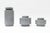 Contemporary Stackable Phil Vases by Simona Cardinetti, 2016, Set of 3 For Sale - Image 3 of 4