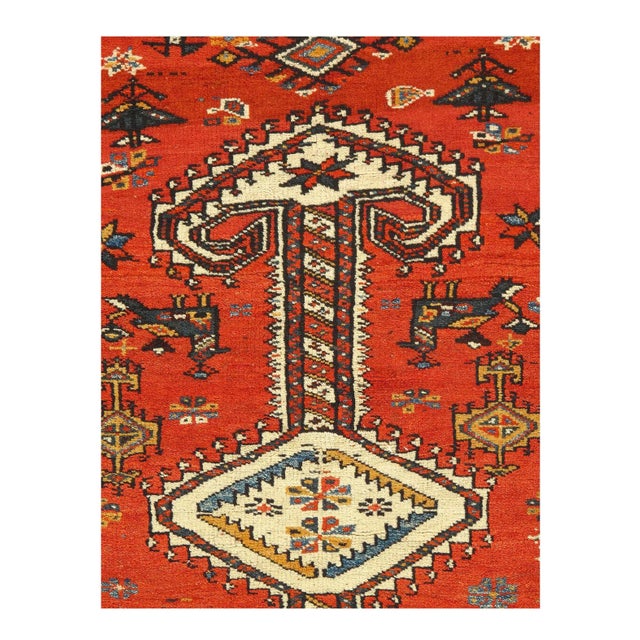 Afshar carpets are made by settled nomads in Iran. These beautiful Oriental carpets are inspired by previous travels...