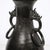 Pair of Mid-Century Iron Dragon Amphora Chinoiserie Table Lamps W/ Ring Details For Sale - Image 9 of 15