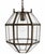 A rare Austrian Art Nouveau (Jugendstil) ceiling lantern dating from the early 20th century, circa 1900–1920. The design...