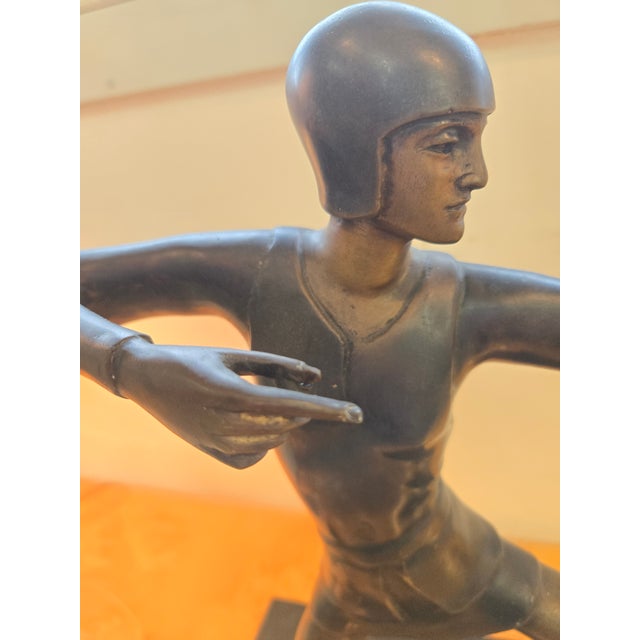 Bronze Deco Style Bronze Archer Sculpture For Sale - Image 8 of 10