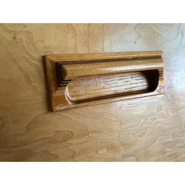 Pair of Vintage Henredon Scene Two Burlwood Nightstands For Sale - Image 9 of 10