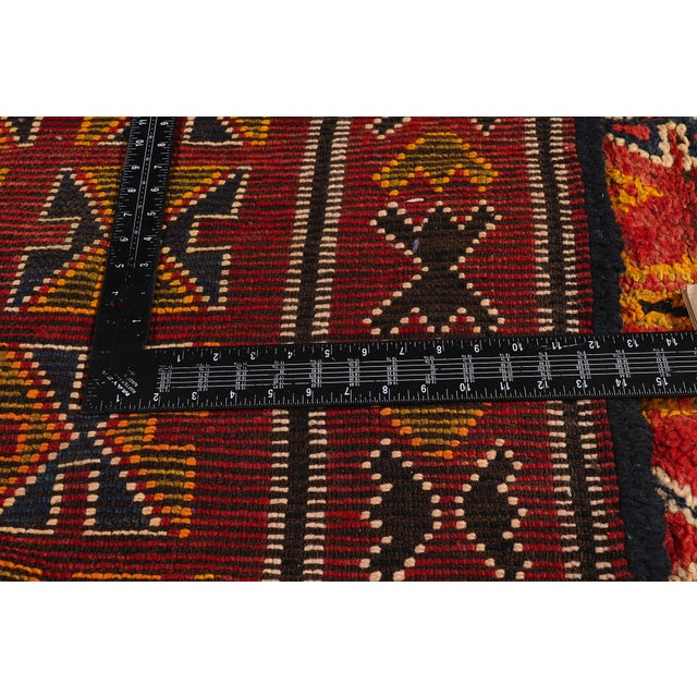 Textile Vintage Beni M'Guild Moroccan Rug, 05'11 X 10'01 For Sale - Image 7 of 10