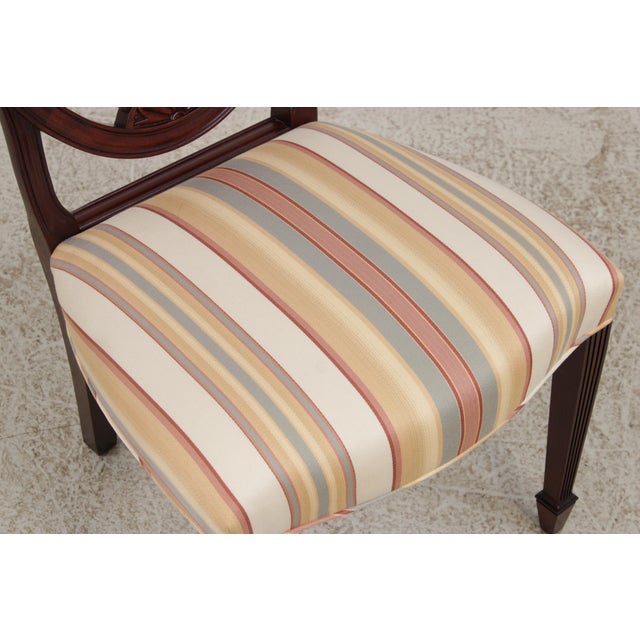 Set of 6 Baker Historic Charleston Mahogany Dining Chairs For Sale - Image 10 of 18