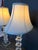 Pair of Hollywood Regency Hand Cut Lead Crystal Table Lamps Mid Century Modern For Sale - Image 10 of 13