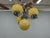 Metal Art Deco Chrome and Opaline Glass Chandelier, Czechoslovakia, 1930s For Sale - Image 7 of 14
