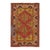 Vintage Turkish Oushak Rug 3'7 X 4'7 For Sale