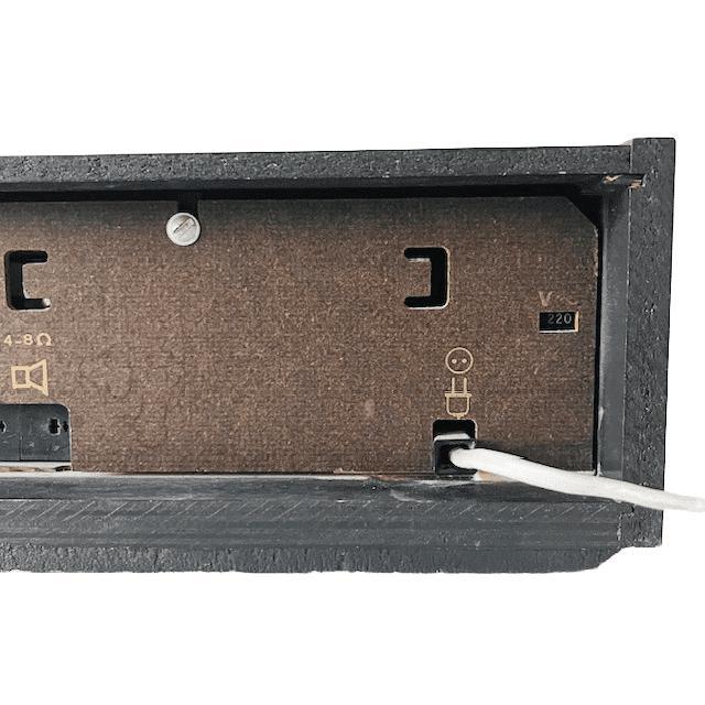 Wood Mid-Century Teak Aristona SA5910 22RH781 Stereo Receiver from Philips, 1970s For Sale - Image 7 of 8