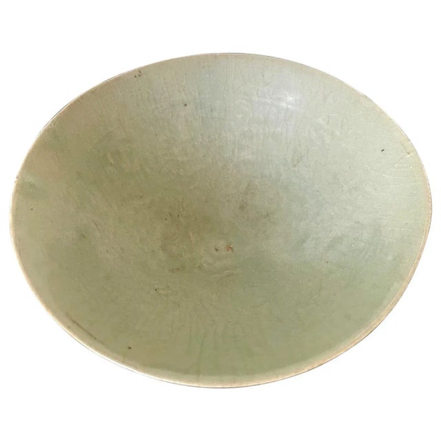 Celadon Ceramic Tea Bowl Korean Goryeo Dynasty For Sale - Image 13 of 13