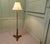 Edwardian Brass and Mahogany Floor Standing Reading Lamp, 1900 For Sale - Image 3 of 6