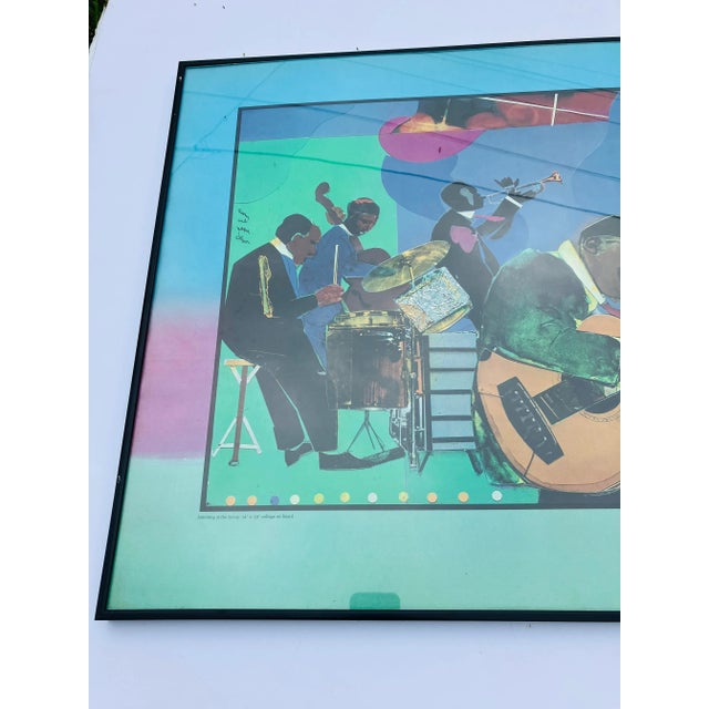 American Romare Bearden 1981 Poster for the Brooklyn Museum For Sale - Image 3 of 8