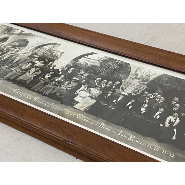 Antique California Historical "Assessors at Glenwood Mission Inn" Photo