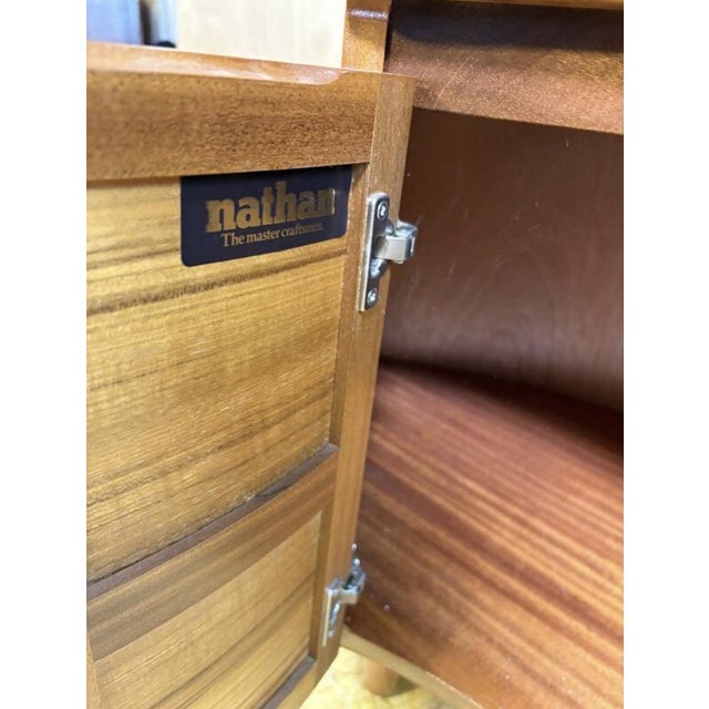Mid-Century Modern Teak Corner Cabinet from Nathan, 1960s For Sale - Image 4 of 11
