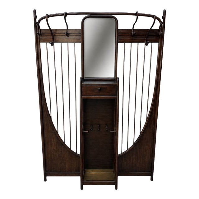 Bentwood Wardrobe from Thonet, 1910 For Sale