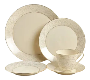 1970s Lenox China Svc for 6 - 30 Pieces - "Transitional" - 2 Sets Available