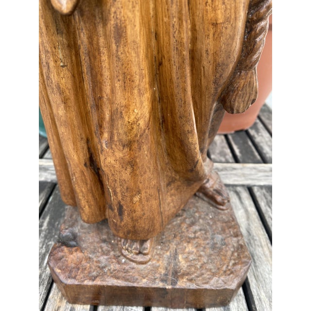 Saint Anthony, 1800s, Chestnut For Sale - Image 13 of 14