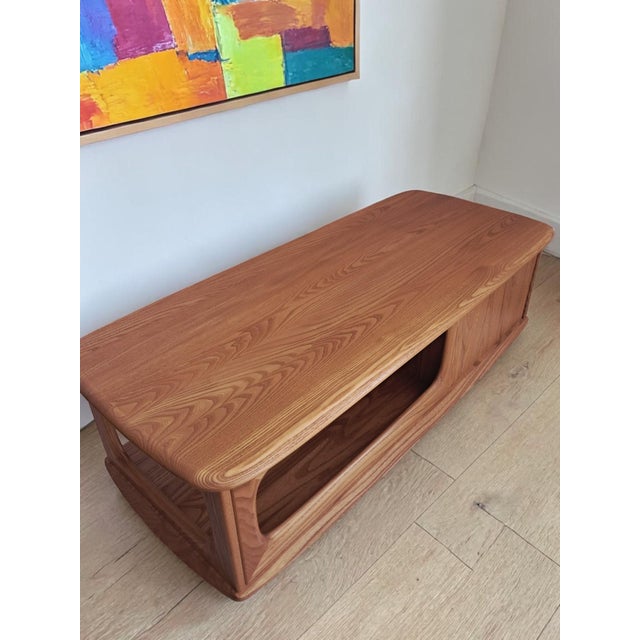 Mid-Century Modern Minerva Coffee Table in Elm by Lucian Ercolani for Ercol, 1990s For Sale - Image 10 of 18