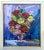 Vase of Yellow, Pink and Red Roses, Morris Katz, Painting For Sale - Image 4 of 4